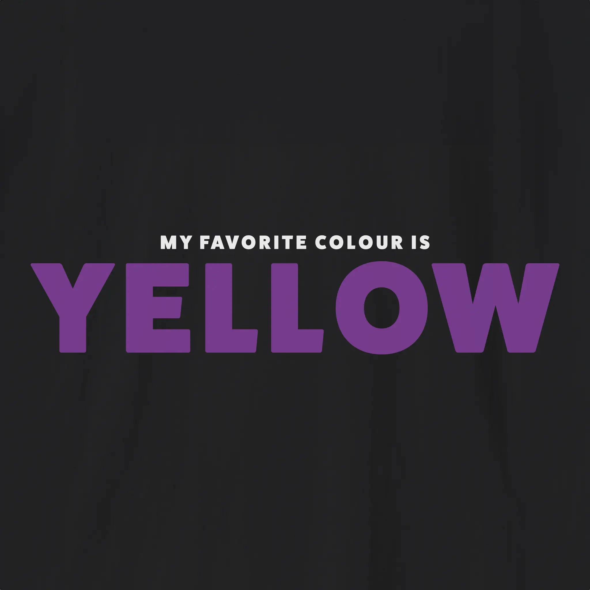 Xpress Your Passion Yellow Purple T-Shirt