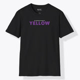 Xpress Your Passion Yellow Purple T-Shirt Black / S