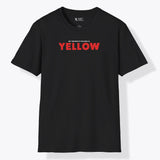 Xpress Your Passion Yellow Red T-Shirt Black / S